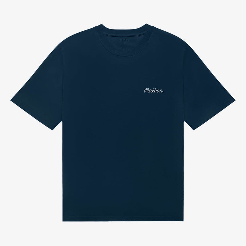 Tシャツ・カットソー Malbon Golf VACATION CLUB PRINT POLO T-SHIRT BLUE MAN M5221P s-l400.jpg