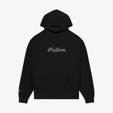 Fesque Hoodie Svart Malbon Golf
