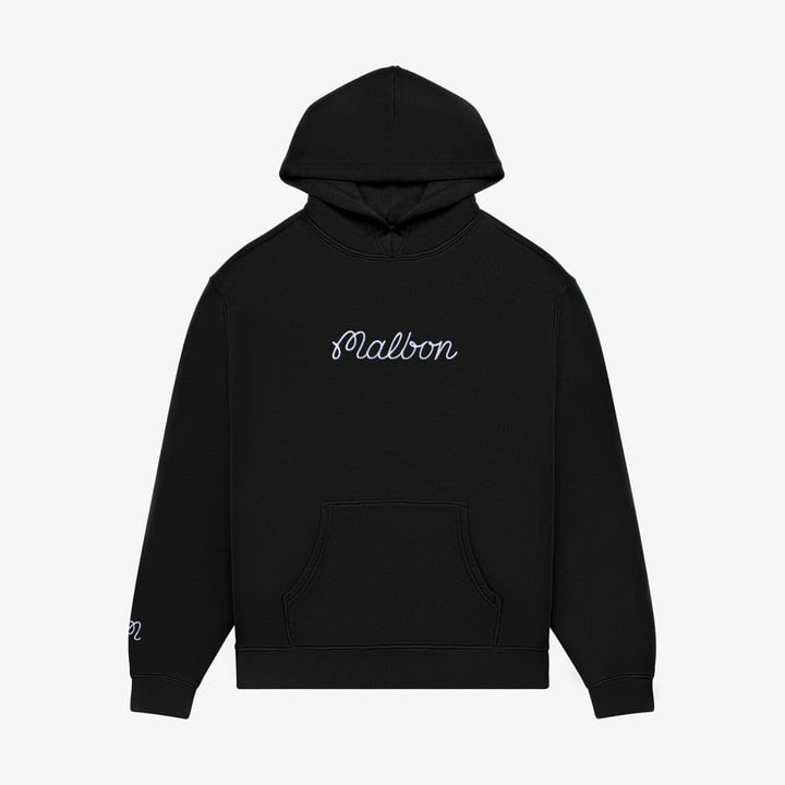 Fesque Hoodie Svart Malbon Golf