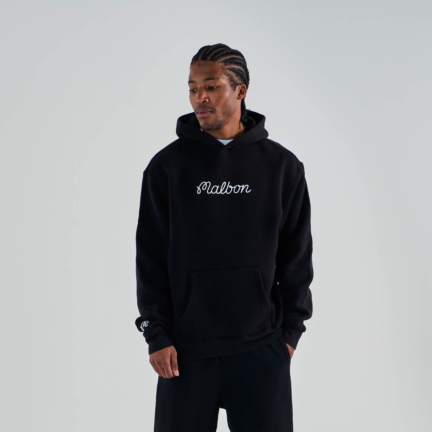 Fesque Hoodie Svart Malbon Golf