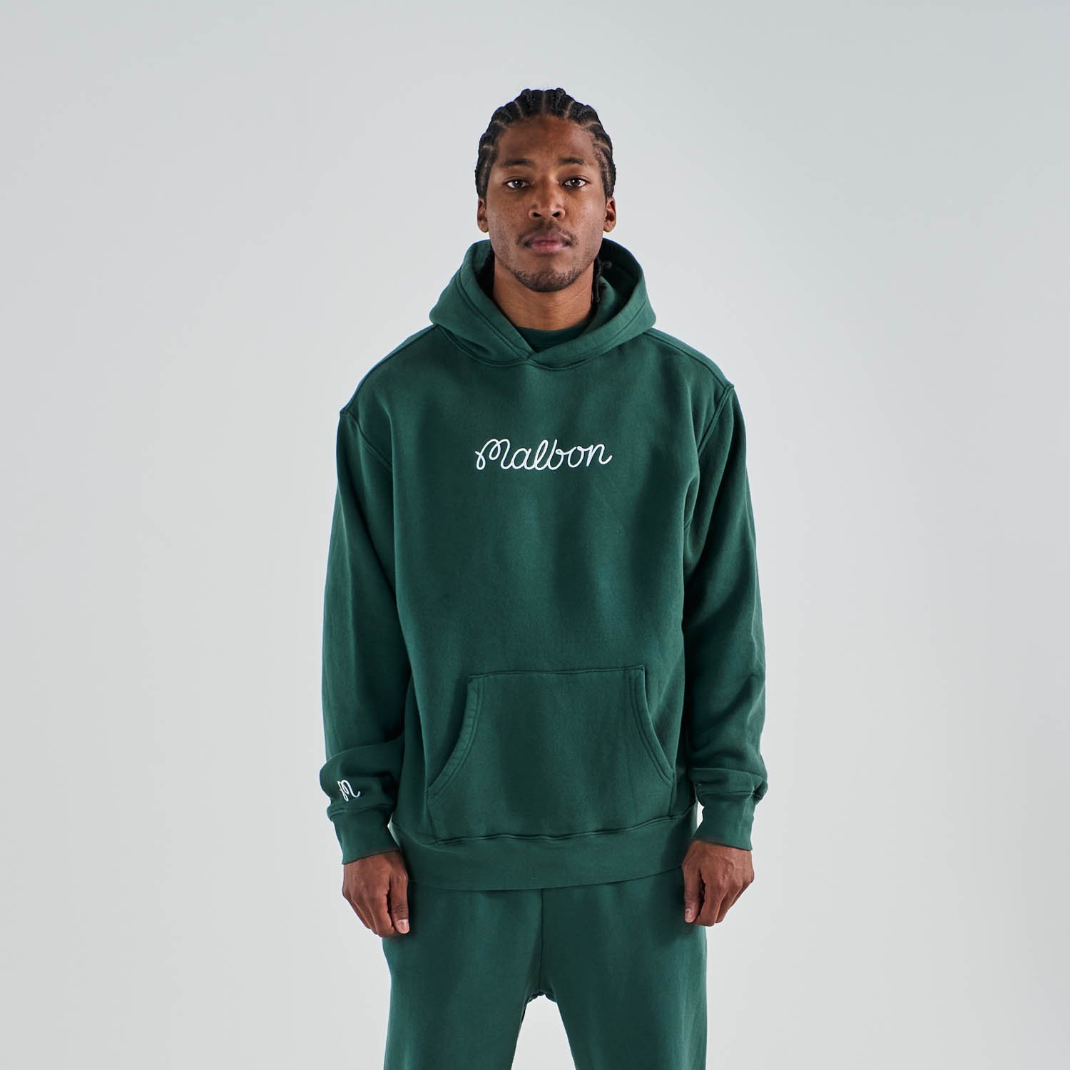 Fesque Hoodie Grön Malbon Golf