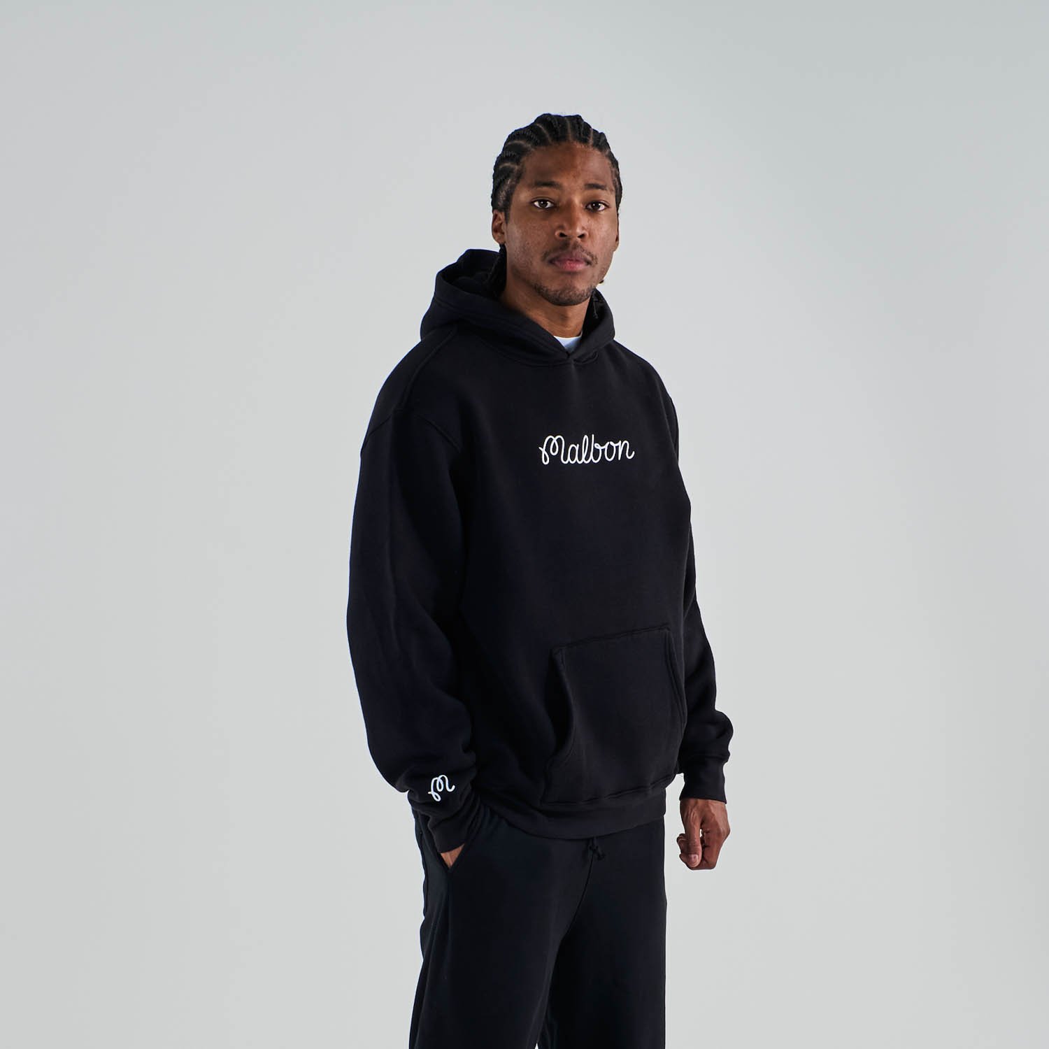 Fesque Hoodie Svart Malbon Golf