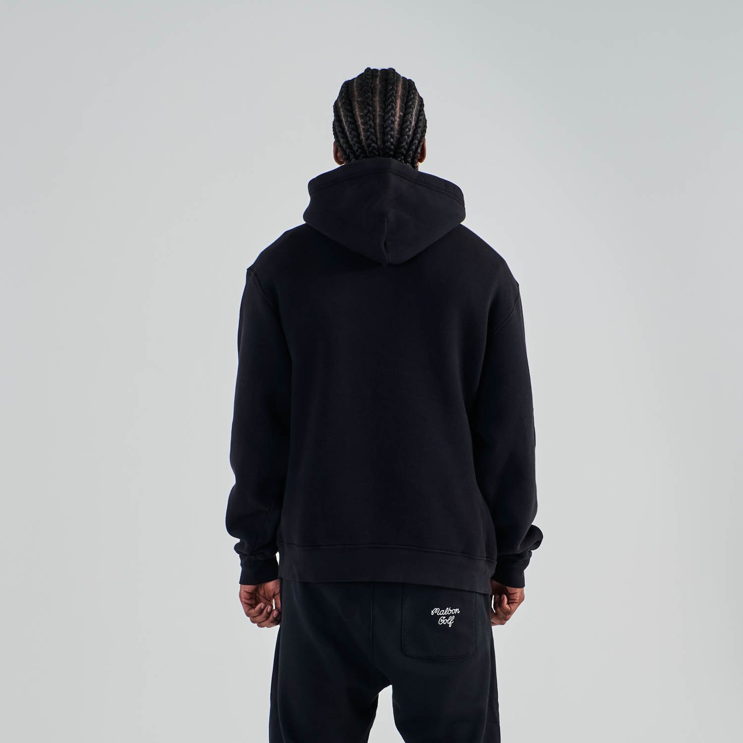 Fesque Hoodie Svart Malbon Golf