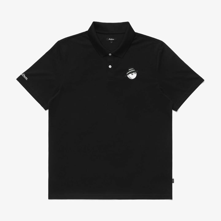 Cooper Core Polo Svart Malbon Golf