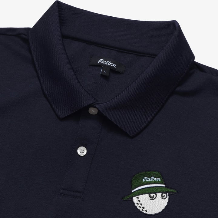 Cooper Core Polo Blue Malbon Golf