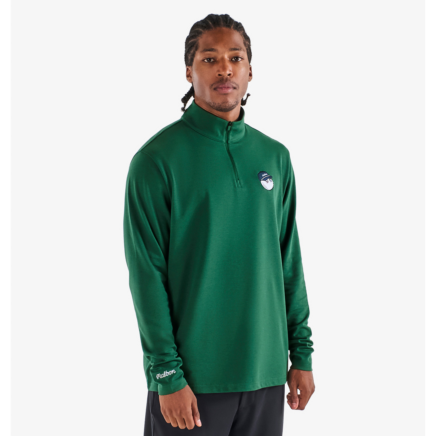 Malbon Golf Flyer Midlayer - Sweaters Mens