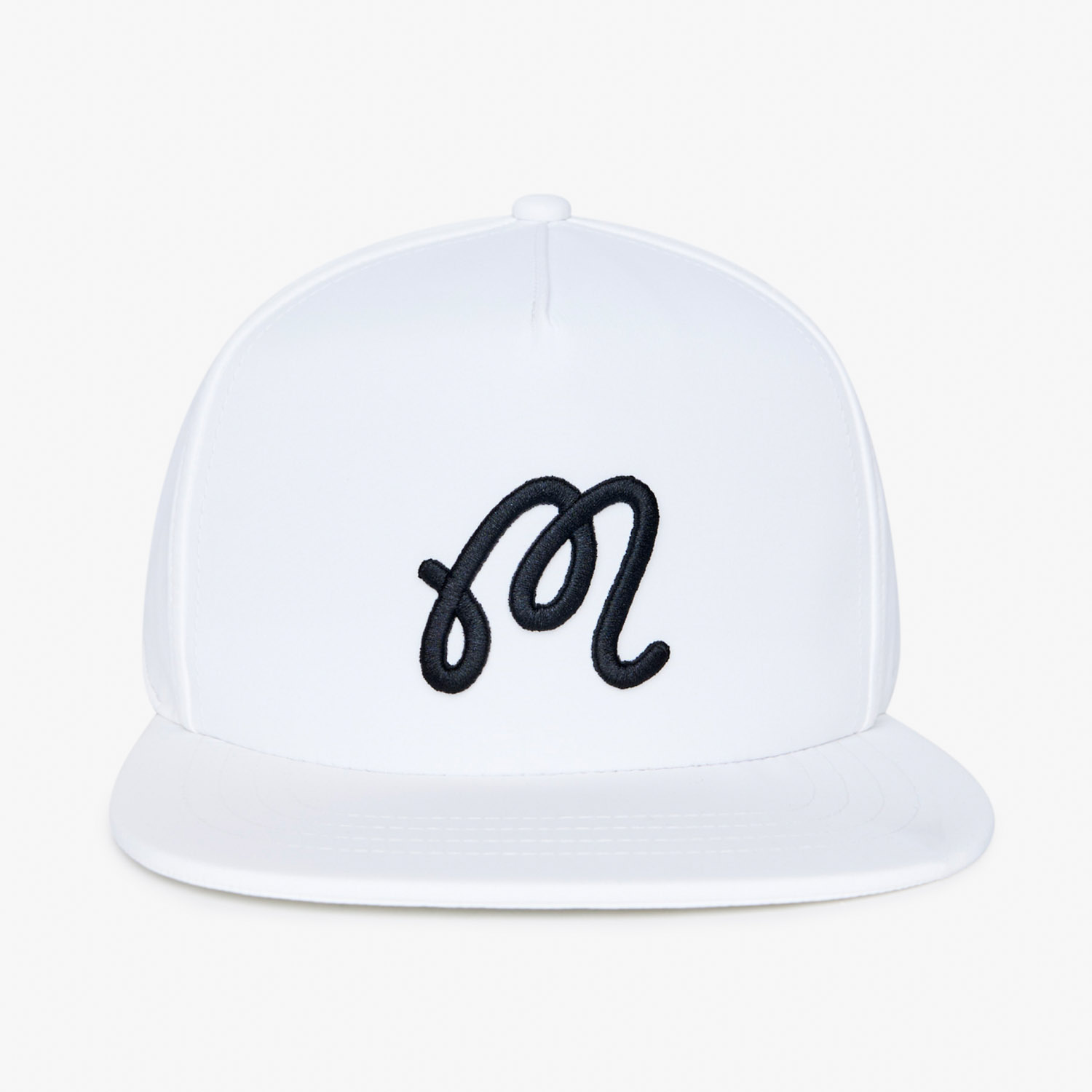 M Snapback Weiß