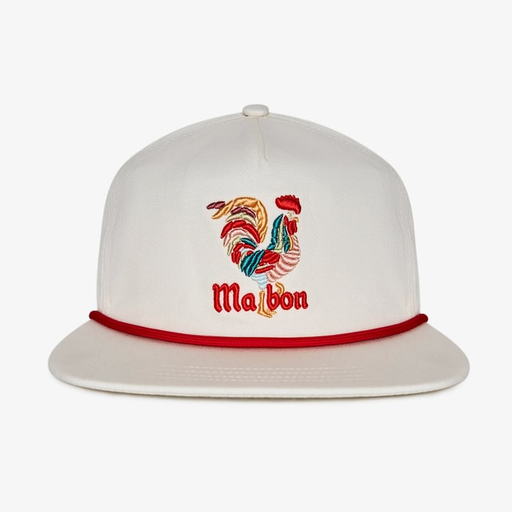 Rooster Snapback White Malbon
