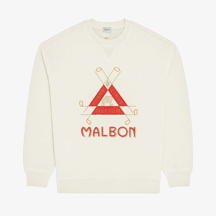Trinity Crewneck White Malbon