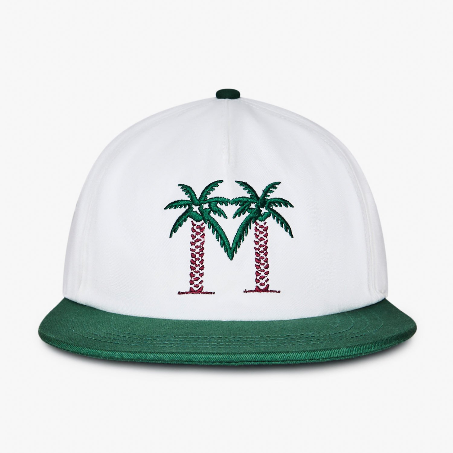 Palm Drive Snapback White Malbon