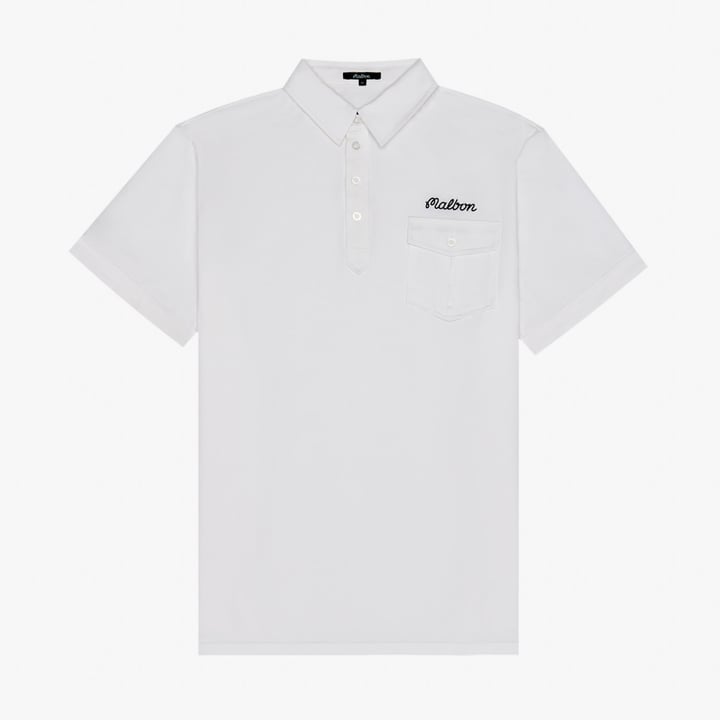 JP Single Pocket Mercerized Polo Vit Malbon Golf