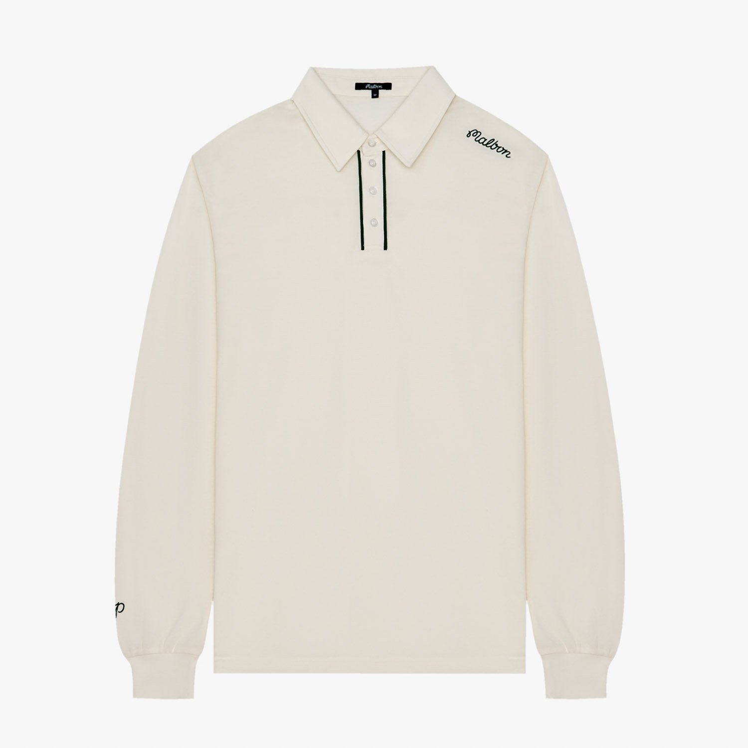JP LS Cotton Modal Pique Vit
