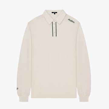 JP LS Cotton Modal Pique Vit Malbon Golf JP LS Cotton Modal Pique Vit Malbon Golf