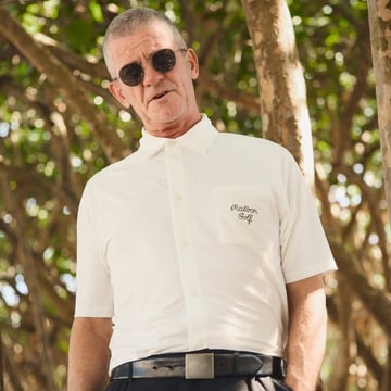 JP Osprey Polo White Malbon Golf JP Osprey Polo White Malbon Golf