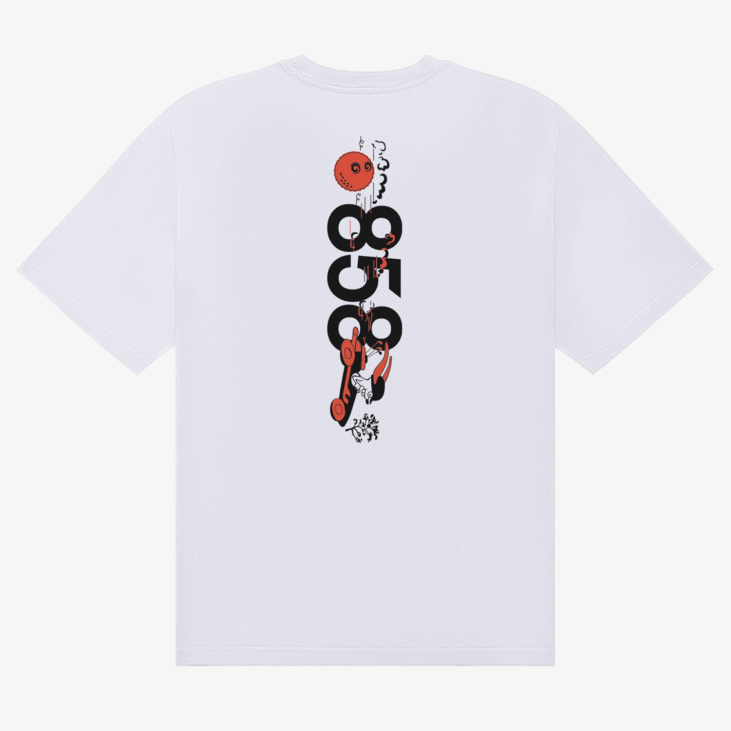 Torrey Pines Bermuda 858 Tee White Malbon Golf