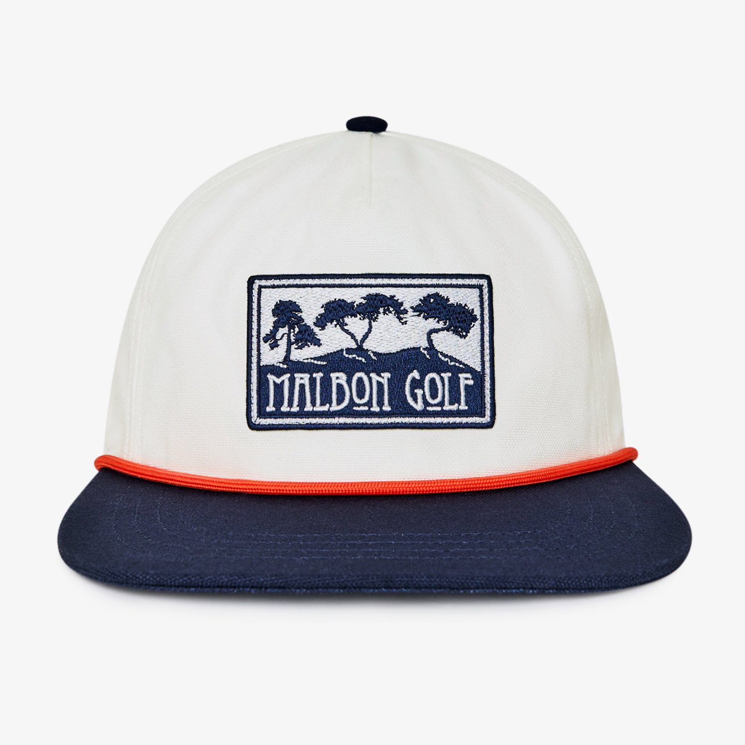 Torrey Pines Rope Hat Vit Malbon Golf