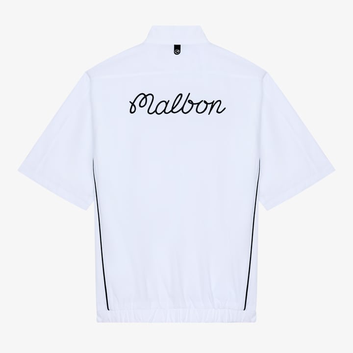 Links Windshirt Hvit Malbon Golf