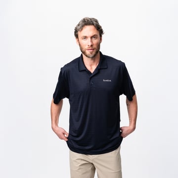 Tech Polo Blue Local Rule