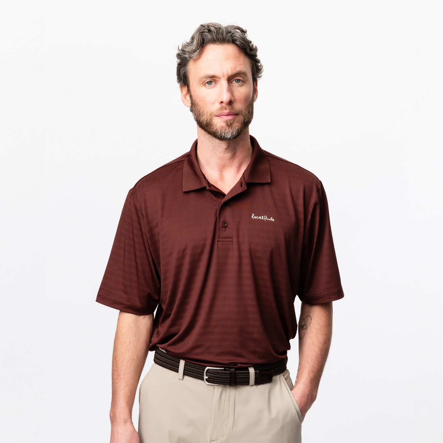 Local Rule Local Rule Tech Polo Shirt