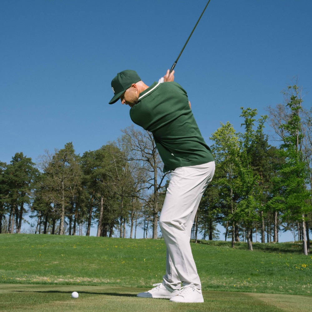 Knit Polo Grön Local Rule