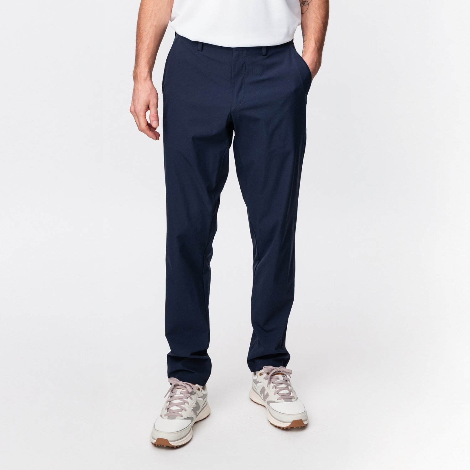 Tapered Lightweight Tech Pants Blue