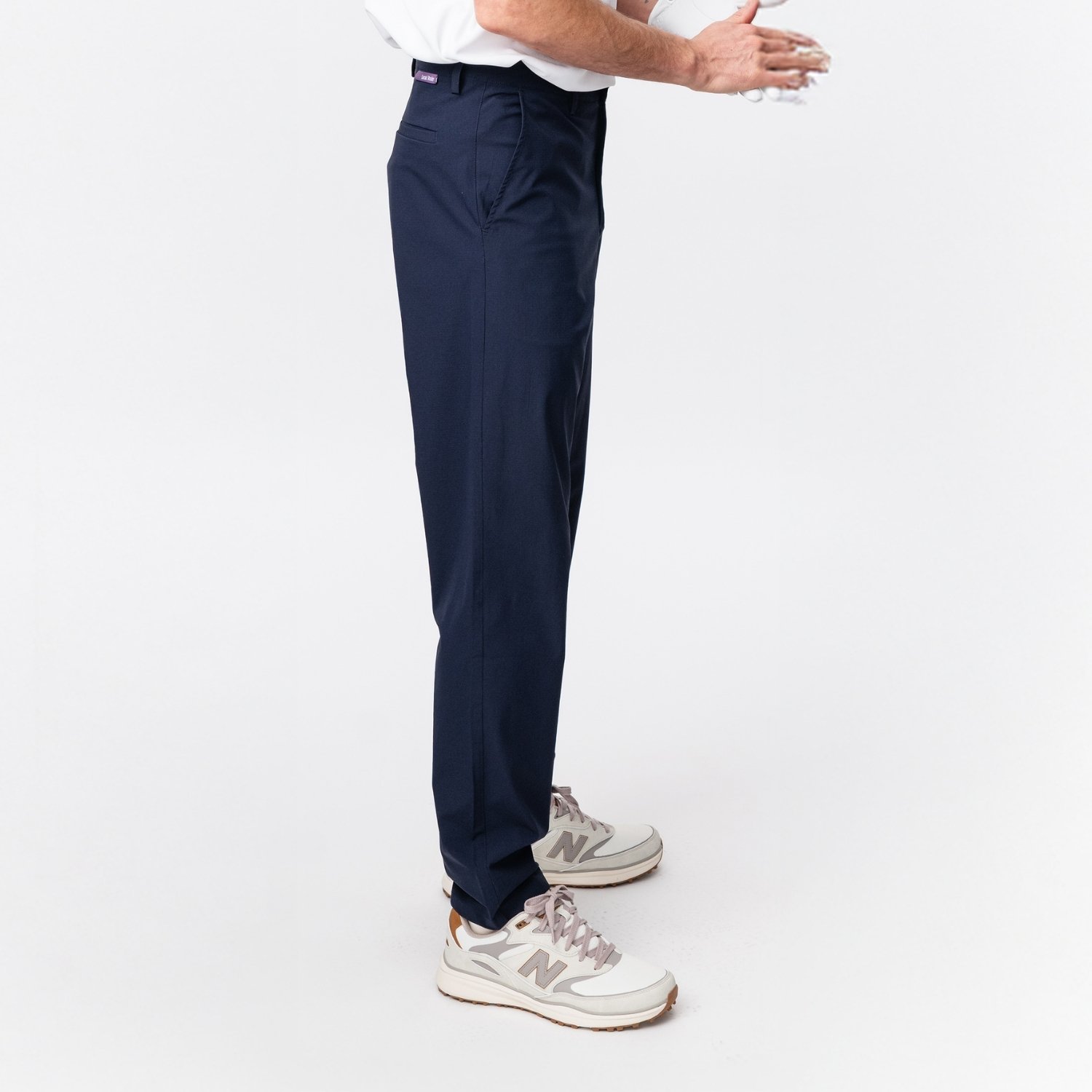 Tapered Lightweight Tech Pants Blue Local Rule
