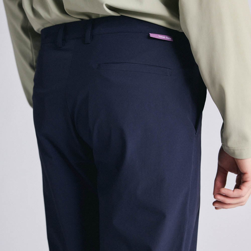Tapered Lightweight Tech Pants Blå Local Rule