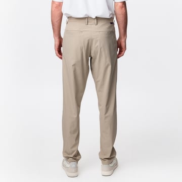 Tapered Lightweight Tech Pants Beige Local Rule