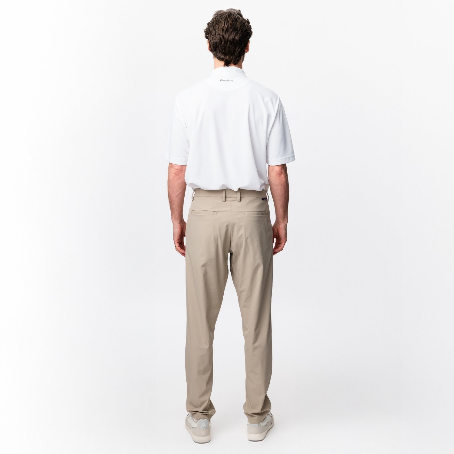 Tapered Lightweight Tech Pants Beige Local Rule