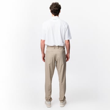 Tapered Lightweight Tech Pants Beige Local Rule