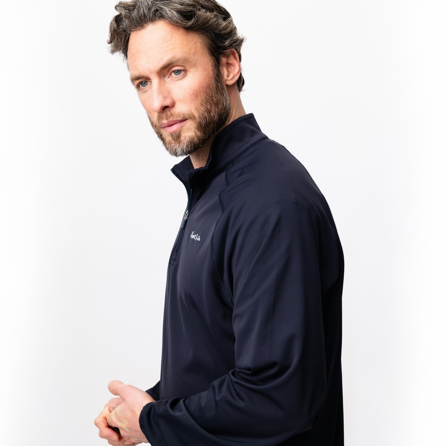 Midlayer Q-Zip Blå Local Rule