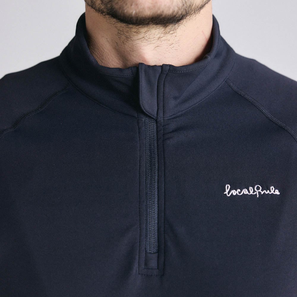 Midlayer Q-Zip Blå Local Rule