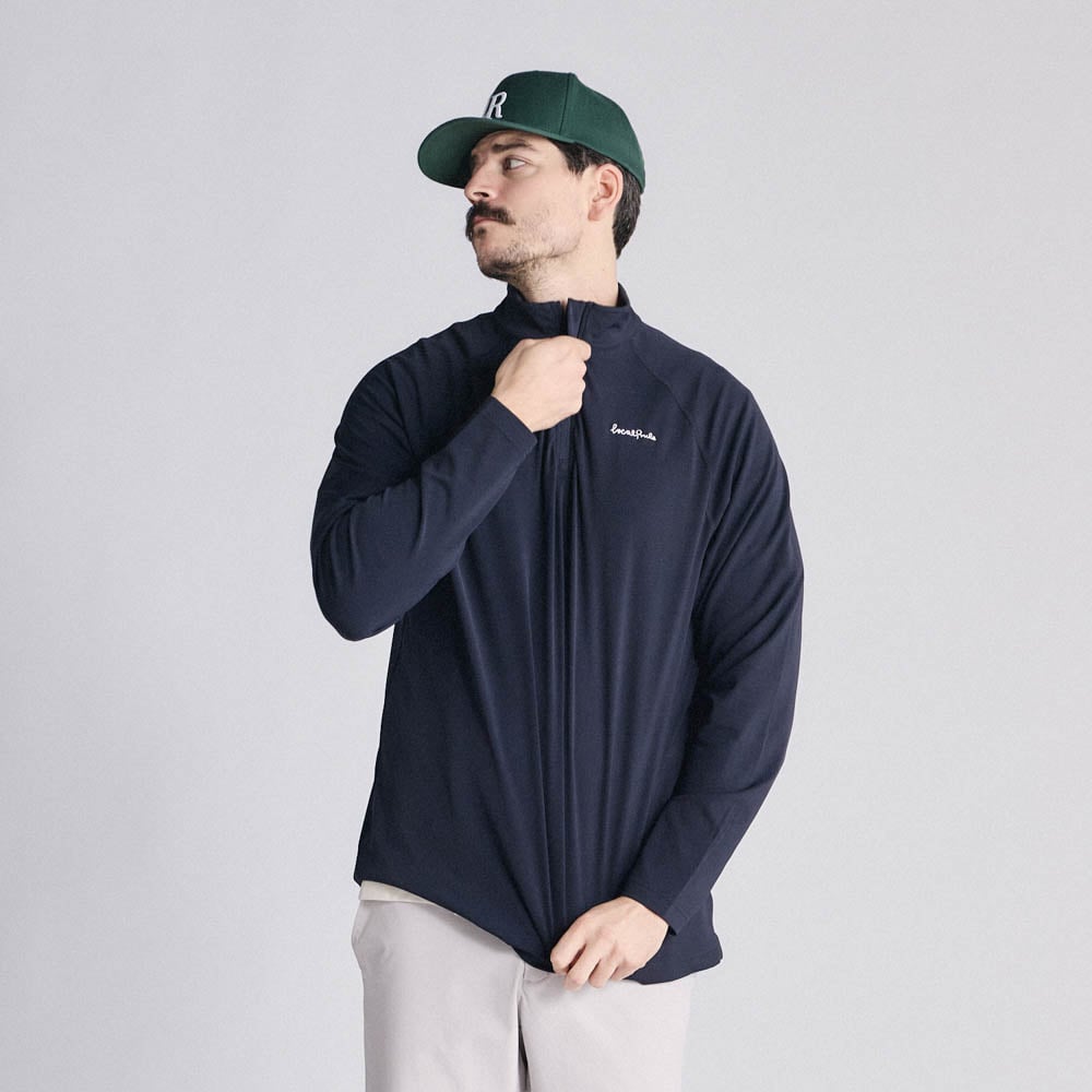 Midlayer Q-Zip Blå Local Rule
