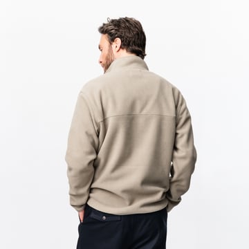 Fleece Pullover Beige Local Rule
