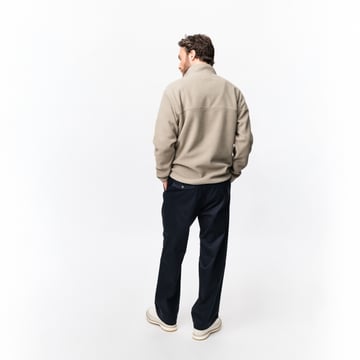 Fleece Pullover Beige Local Rule