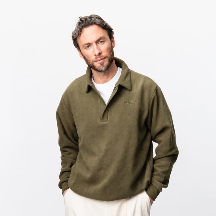 Q-Zip Placket Sweatshirt Local Rule