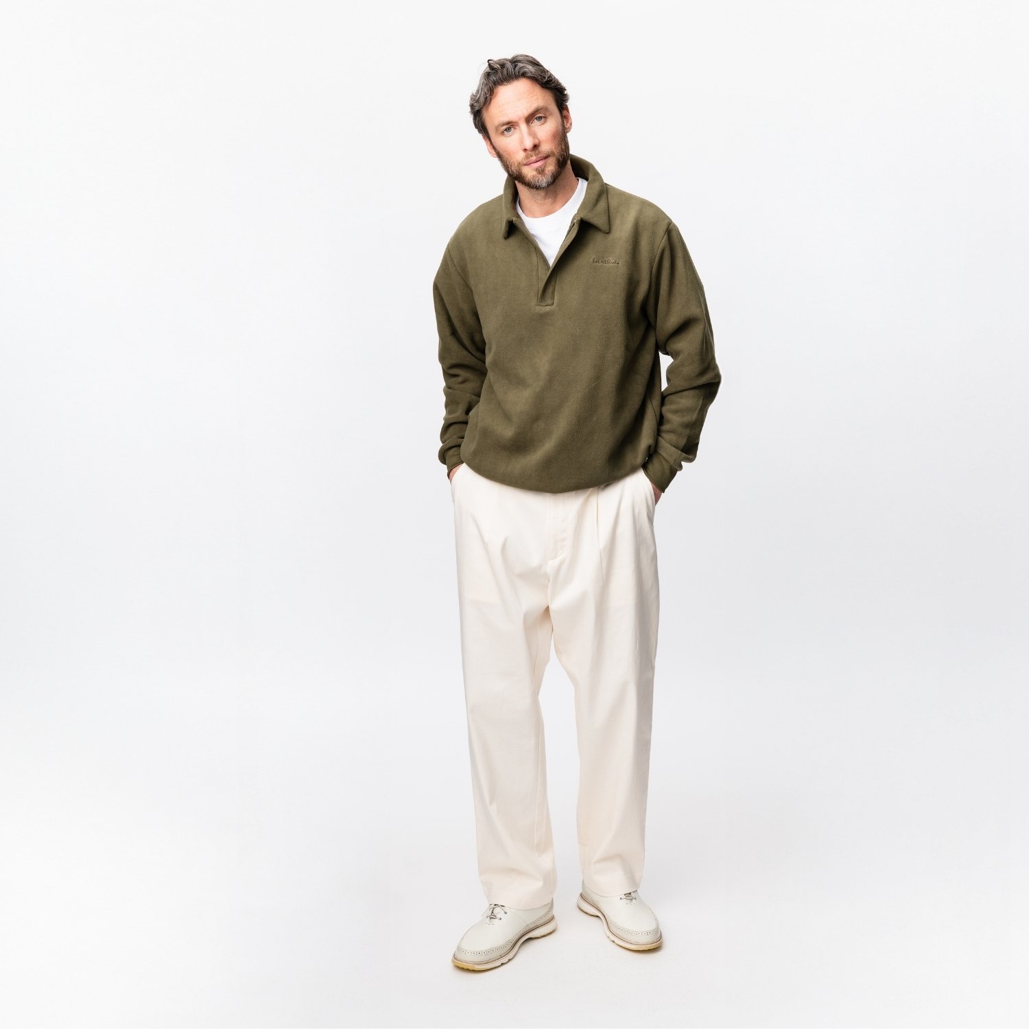 Q-Zip Placket Sweatshirt Local Rule