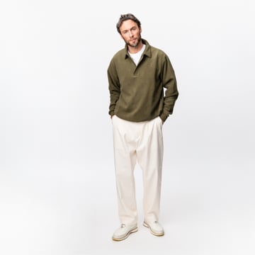 Q-Zip Placket Sweatshirt Local Rule