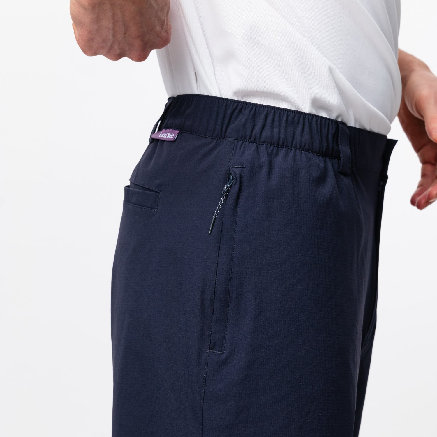 Tech Shorts Blue Local Rule