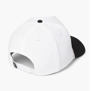 Flipped Breezy Hat Hvid Sort Breezy
