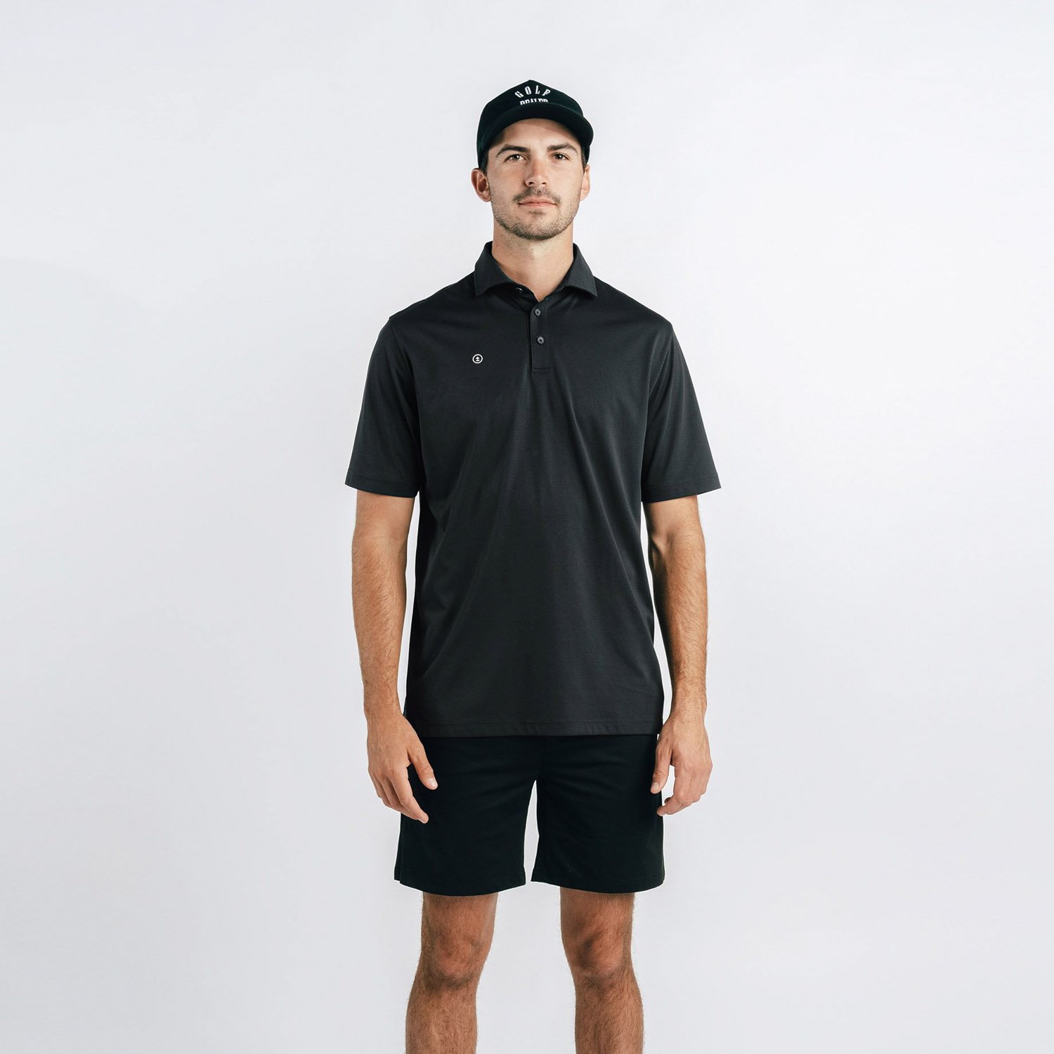 Chaperone S/S Polo Svart Students Golf Chaperone S/S Polo Svart Students Golf