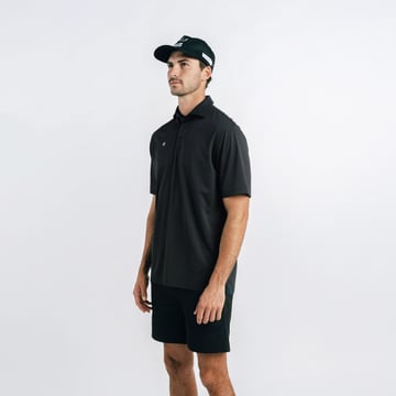 Chaperone S/S Polo Svart Students Golf