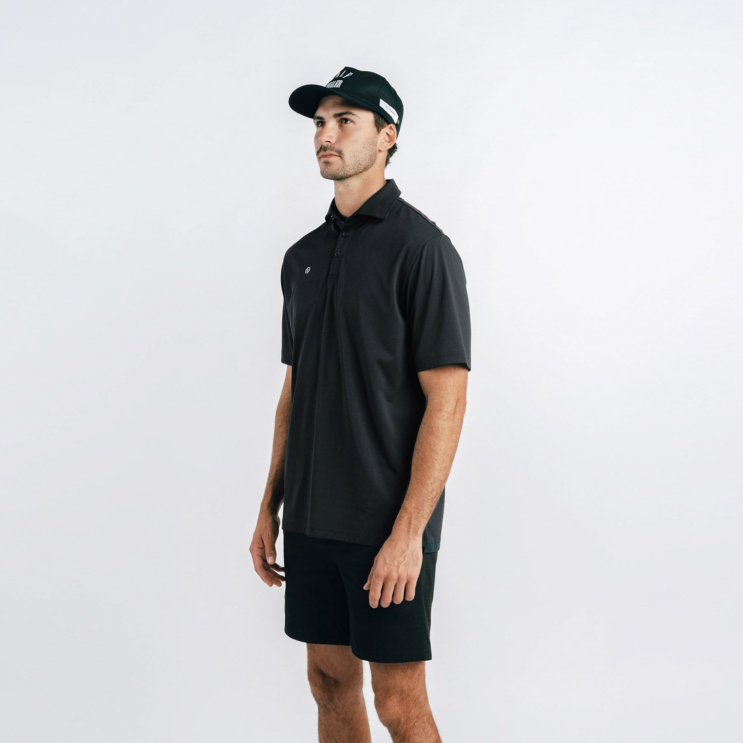 Chaperone S/S Polo Svart Students Golf Chaperone S/S Polo Svart Students Golf