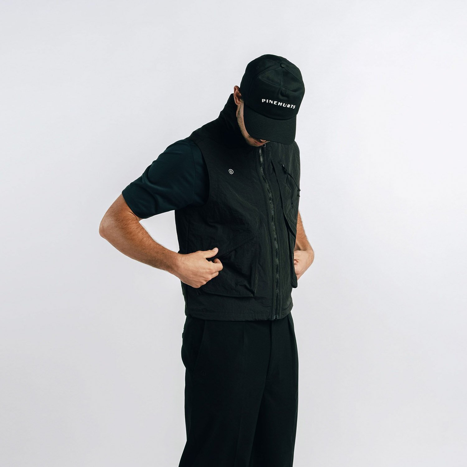Reggie Nylon Trail Vest Svart Reggie Nylon Trail Vest Svart