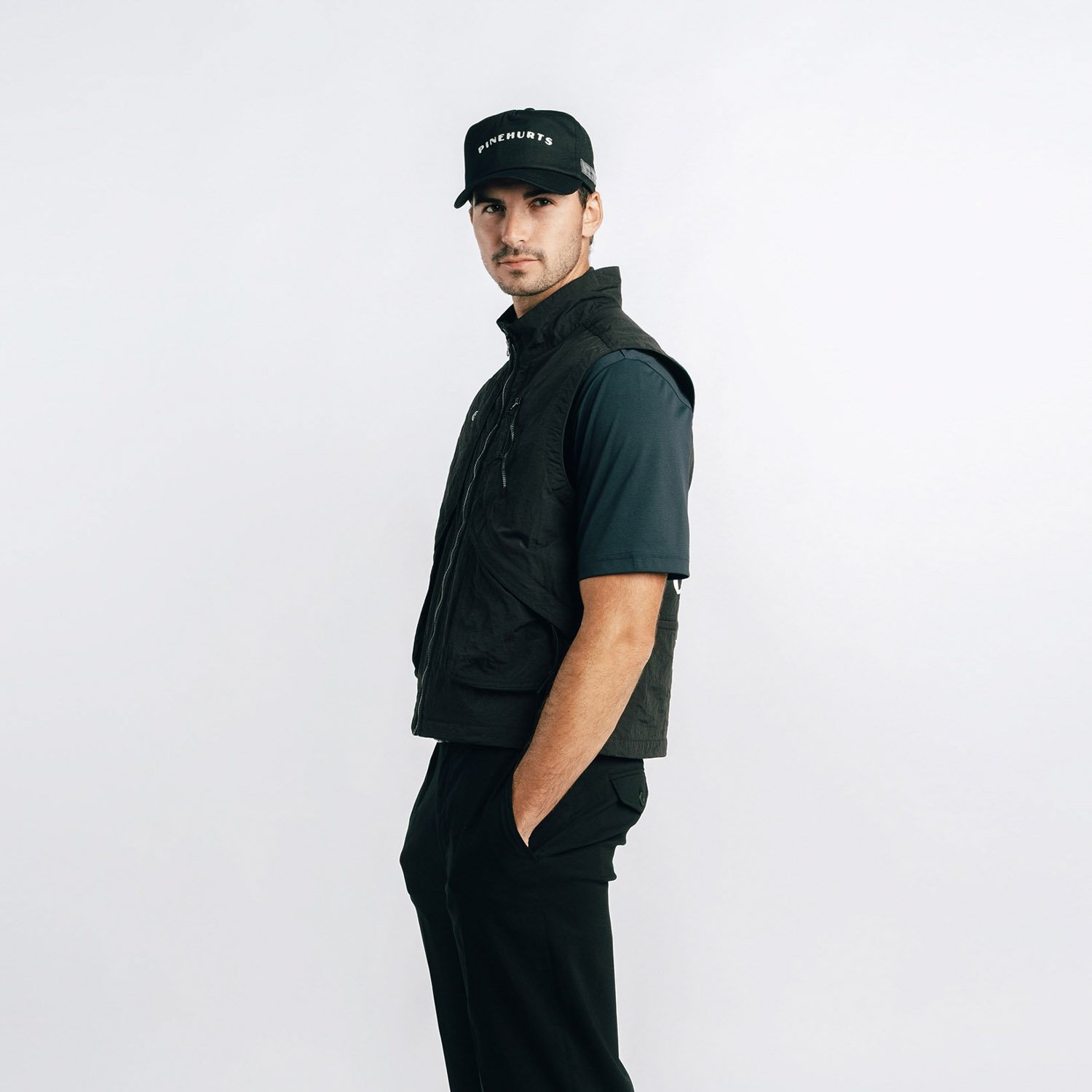 Reggie Nylon Trail Vest Svart Reggie Nylon Trail Vest Svart