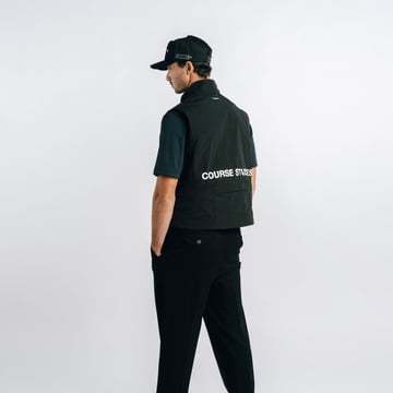 Reggie Nylon Trail Vest Svart