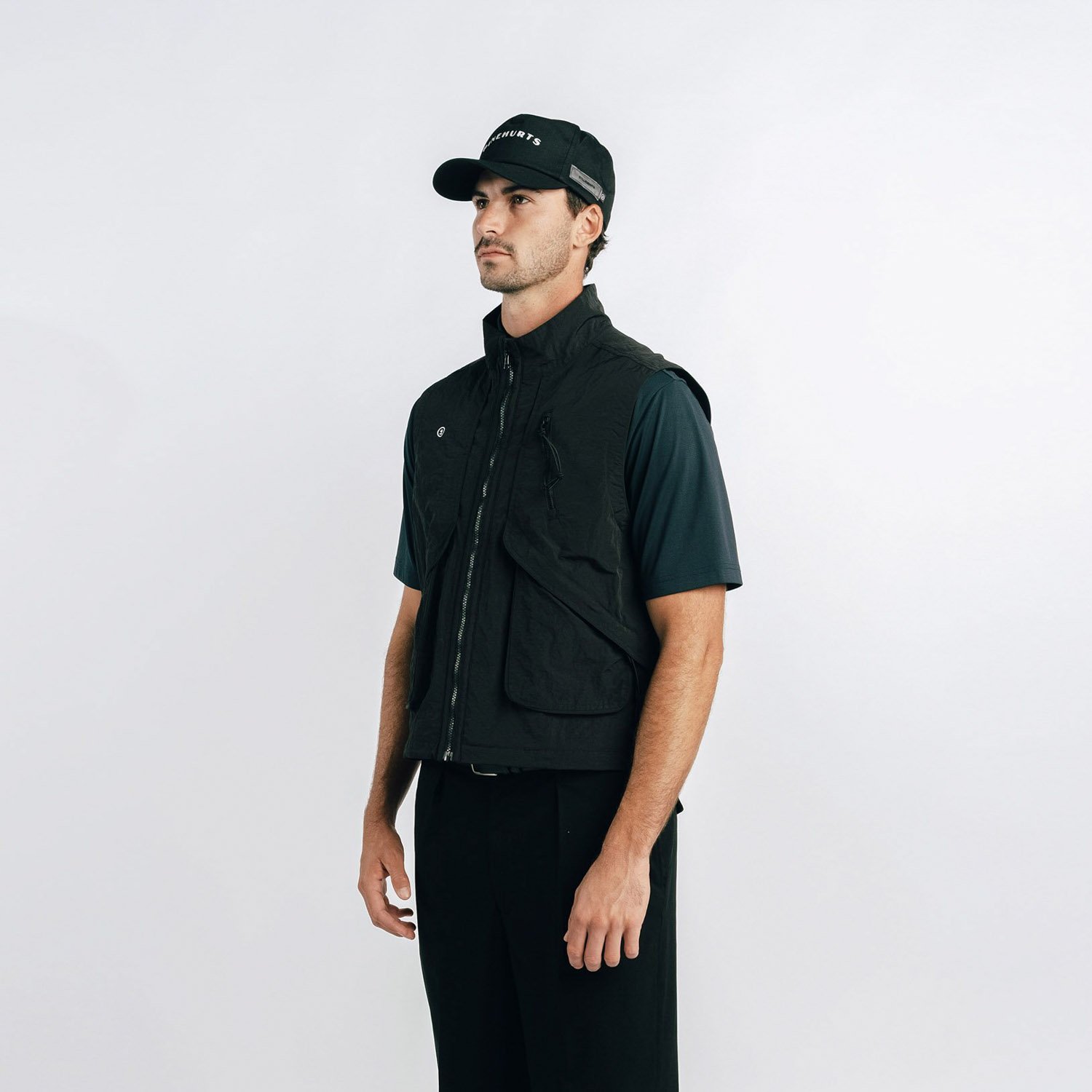 Reggie Nylon Trail Vest Svart Reggie Nylon Trail Vest Svart