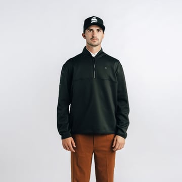 Starter Q-Zip Jacket Svart Students Golf