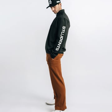 Starter Q-Zip Jacket Svart Students Golf