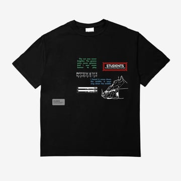 Golf Theory S/S T-Shirt Svart Students Golf